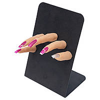 Манекен стенд із тренувальними пальцями на підставці + набір тіпс в комплекті