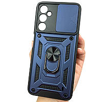 Чохол для Samsung Galaxy A05s (A057F) протиударний синій зі шторкою для камери