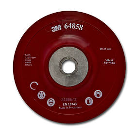 Оправка 3М для фібрових кругів 125мм М14 & 5/8" 64858