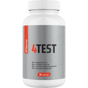 Бустер тестостерону Sporter 4TEST 90 капс