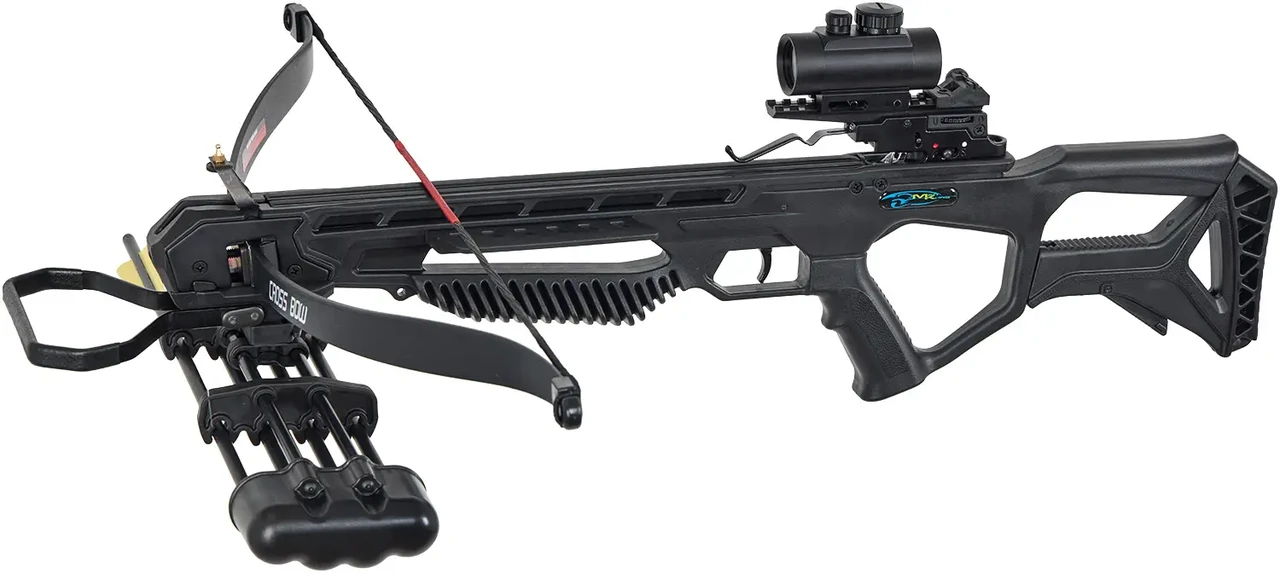Арбалет рекурсивний Man Kung XB25 Specter. Black + 3 стріли в подарунок