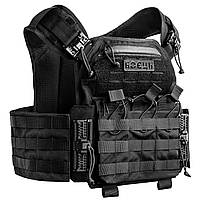 Плитоноска Cargo QRS Gen.2 Laser Cut Black, фото 3