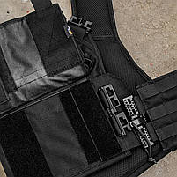 Плитоноска Cargo QRS Gen.2 Laser Cut Black, фото 8