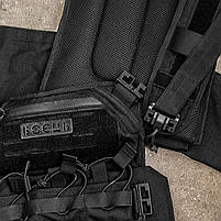 Плитоноска Cargo QRS Gen.2 Laser Cut Black, фото 9