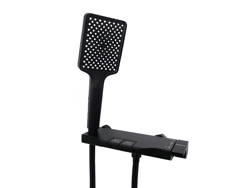 Змішувач для душової кабіни Millz чорний MRS-AL-E3(Black)