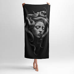 Рушник з принтом «Чарівна Медуза. Enchanted Medusa»