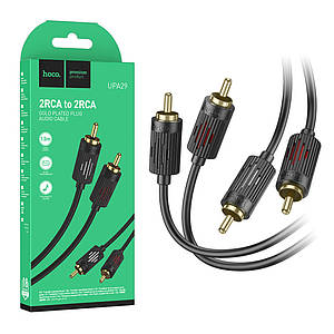 Аудіо кабель 2xRCA на 2xRCA Hoco UPA29 (1.5м)