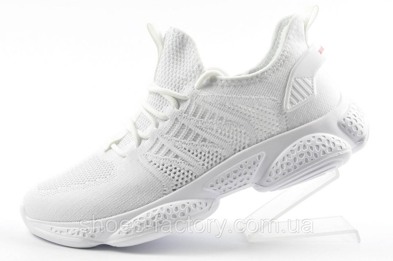 Білі кросівки жіночі літо Restime 37р.