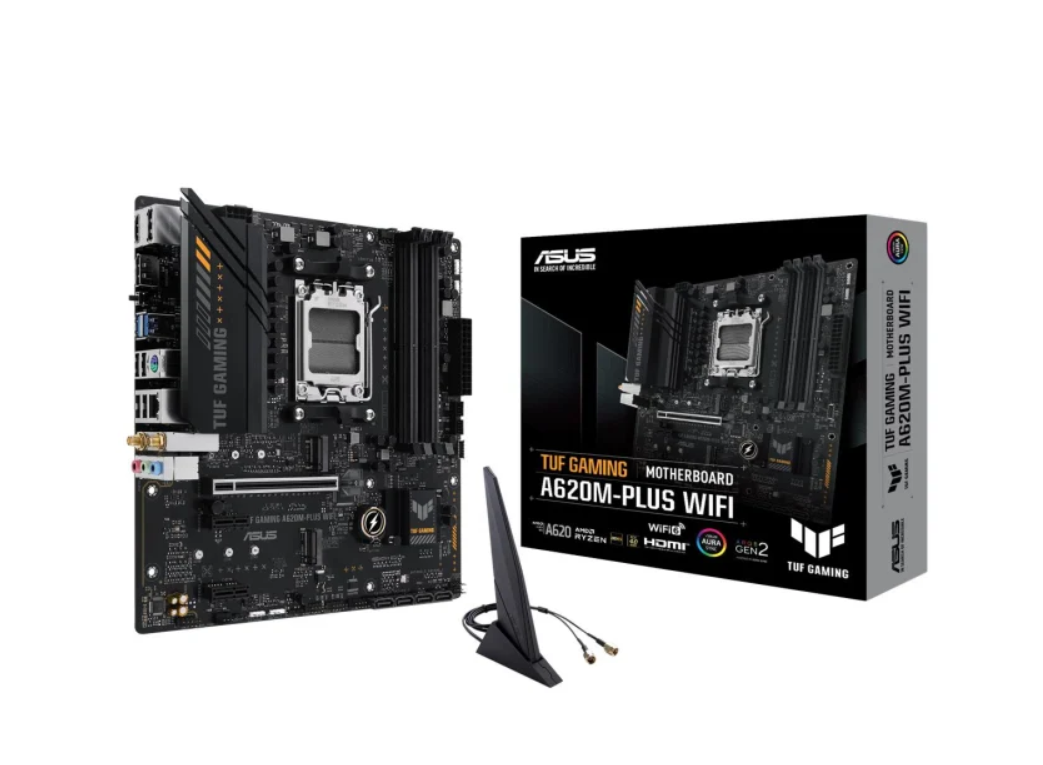 Материнська плата ASUS TUF GAMING A620M-PLUS WIFI (90MB1F00-M0EAY0)