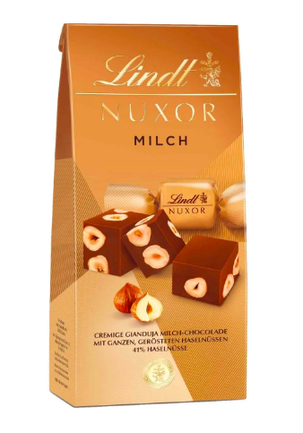 Цукерки Lindt Nuxor Milk Chocolate 😍 103 гр. Італія