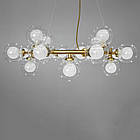 Люстра підвіс в стилі лофт Бульбашки на 20 ламп G9 колір каркасу бронза D-LQ8172/20BR, фото 2