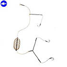 Рибальська снасть «Відвод з коромислом» (Кормушка «Пустишка велика» 6 см)