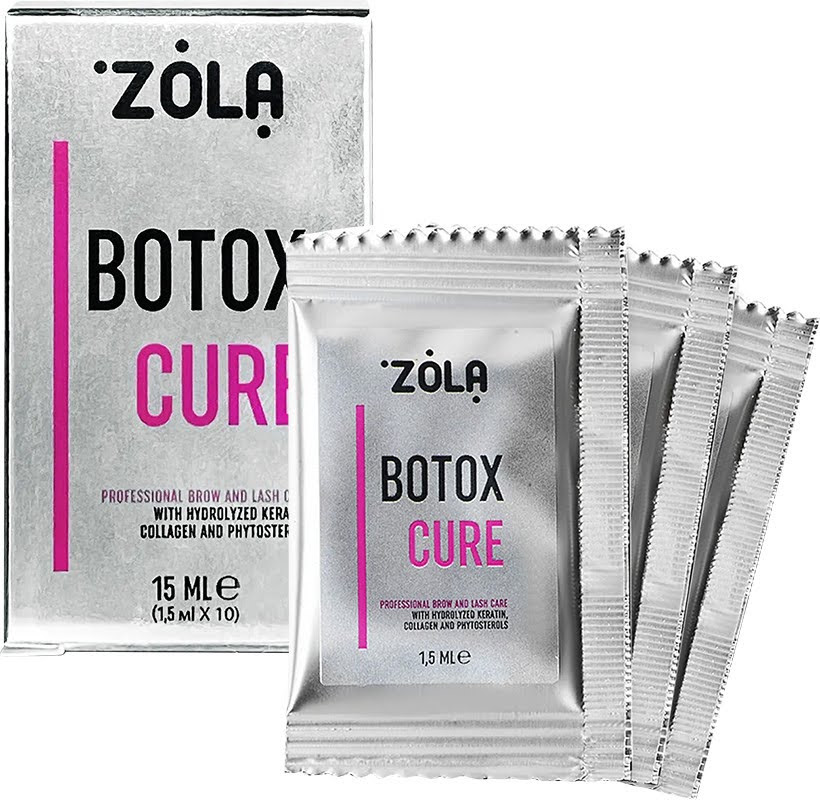 Ботокс Zola Botox Cure (саше 1,5 мл * 10шт) для брів та вій