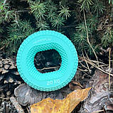 Еспандер кистьовий PowerPlay PP-4333, силіконовий, 20 кг, Зелений - для зміцнення хвата і передпліччя, фото 4