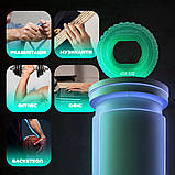 Еспандер кистьовий PowerPlay PP-4333, силіконовий, 20 кг, Зелений - для зміцнення хвата і передпліччя, фото 7