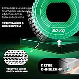 Еспандер кистьовий PowerPlay PP-4333, силіконовий, 20 кг, Зелений - для зміцнення хвата і передпліччя, фото 9