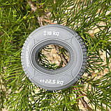 Еспандер кистьовий PowerPlay PP-4330, силіконовий, 18-22 кг, Сірий - для зміцнення хвата і передпліччя, фото 6