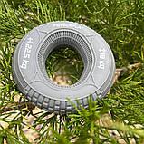 Еспандер кистьовий PowerPlay PP-4330, силіконовий, 18-22 кг, Сірий - для зміцнення хвата і передпліччя, фото 8