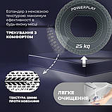 Еспандер кистьовий PowerPlay PP-4333, силіконовий, 25 кг, Сірий - для зміцнення хвата і передпліччя, фото 10