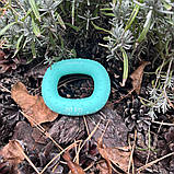 Еспандер кистьовий PowerPlay PP-4337, силіконовий, 20 кг, Зелений - для зміцнення хвата і передпліччя, фото 6