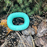 Еспандер кистьовий PowerPlay PP-4337, силіконовий, 20 кг, Зелений - для зміцнення хвата і передпліччя, фото 7