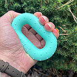 Еспандер кистьовий PowerPlay PP-4337, силіконовий, 20 кг, Зелений - для зміцнення хвата і передпліччя, фото 10