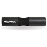 Накладка на гриф MadMax MFA-301 (Ø9см.), Чорна – пом’якшувальна, для шиї, плечей і важкої атлетики, фото 2
