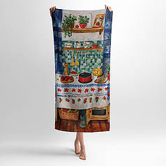 Рушник з принтом «Кухонний Затишок. Kitchen Comfort»