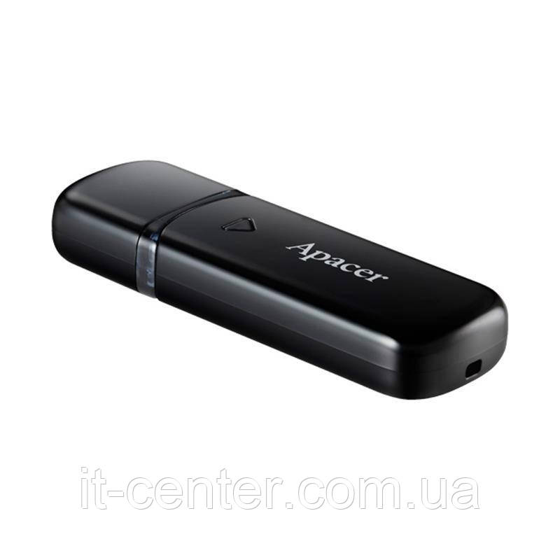 Флеш-накопичувач USB3.0 64GB Apacer AH355 Black (AP64GAH355B-1)