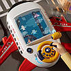 Дитячий інтерактивний автотренажер літачок розвиток координації уваги підсвічування звуки пісні англійською, фото 4