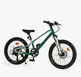 Велосипед двоколісний Corso Next на 20 дюймів, Зелений 20426