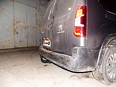 Фаркоп Peugeot Rifter L2 2018- (Пежо Ріфтер довга база L2) без підрізу бампера