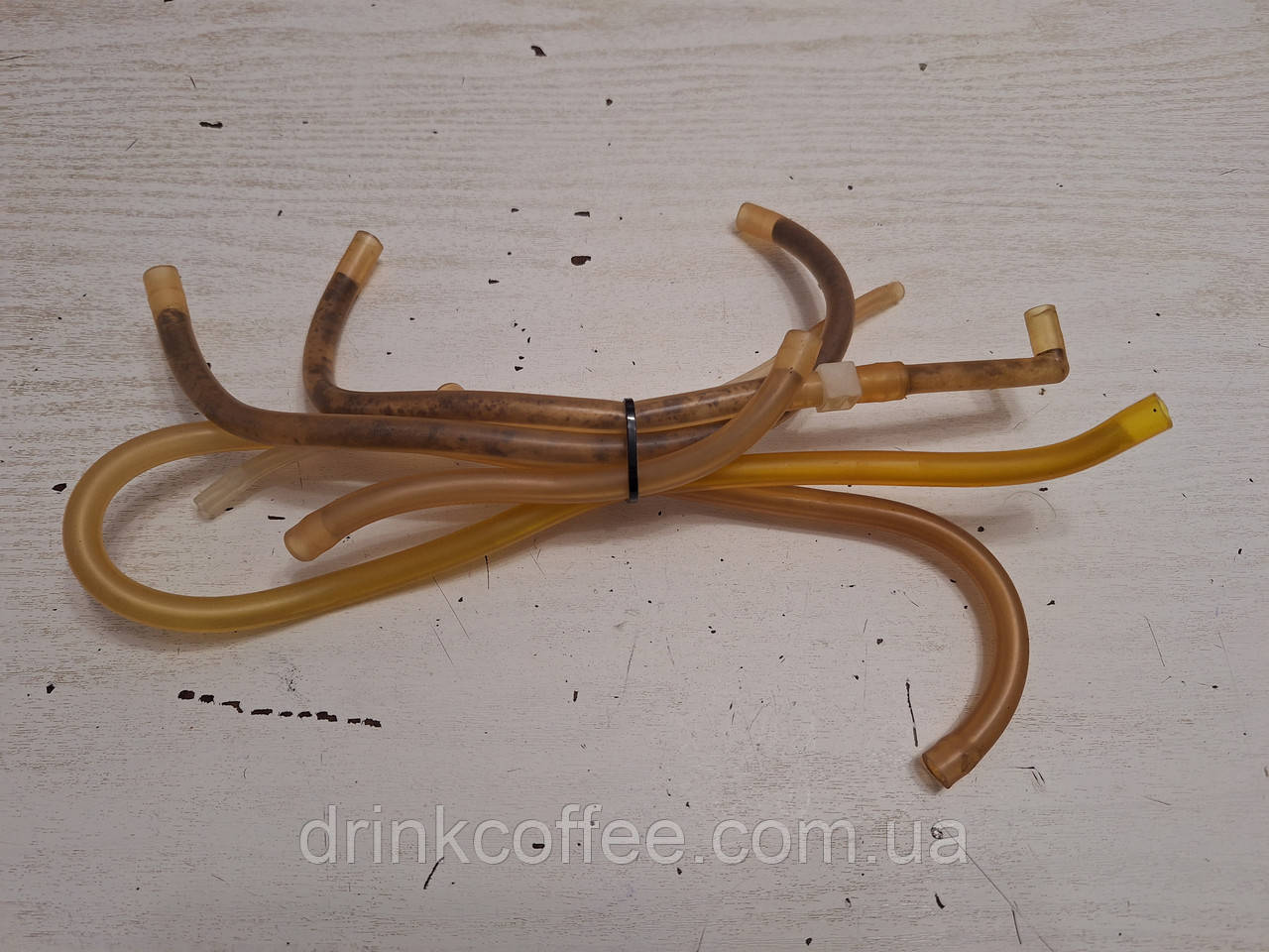 Силіконові трукбки 5 шт. для кавомашини Jura ENA Micro 9 Aroma plus + Type 679 б/у, фото 1