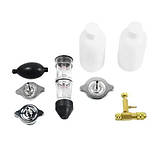 Діагностичний набір З РІДИНОЮ для перевірки витоків газу СО2 у системі охолодження з блоку циліндрів ГБЦ, фото 5