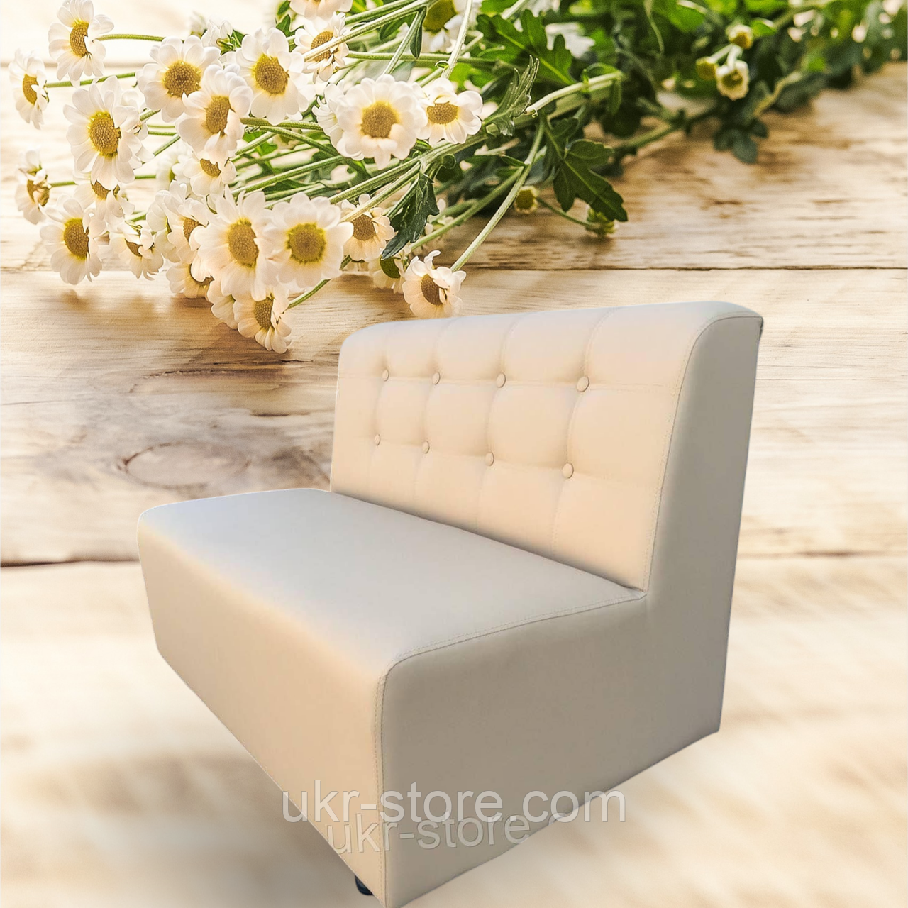 Диван із декоративною строчкою, фото 1