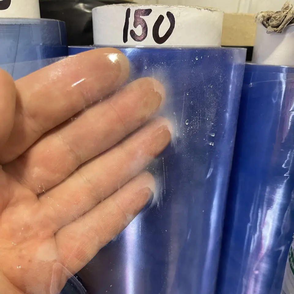 Плівка ПВХ Прозора 150 мкр 1.50 м Гнучке скло для альтанок Прозора пвх плівка