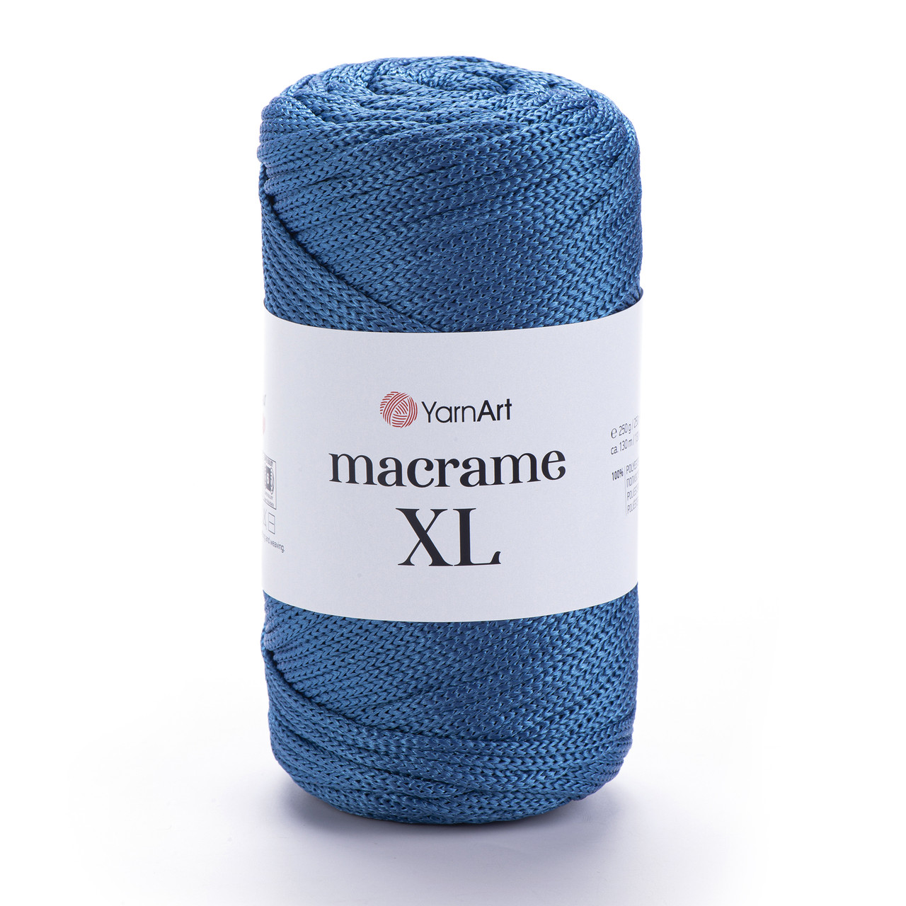 Yarnart MACRAME XL (Макраме XL) № 169 синій (Пряжа для в'язання, нитки ...