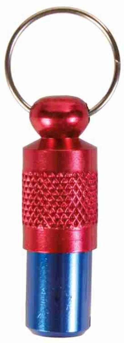 Медальйон-адресник для собак Trixie синя/червона (метал), фото 1