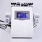 Косметологічний апарат Smart Bubble GBTAU-61B 6 в 1 лазерний ліполіз, кавітація, RF, вакуум, фото 2