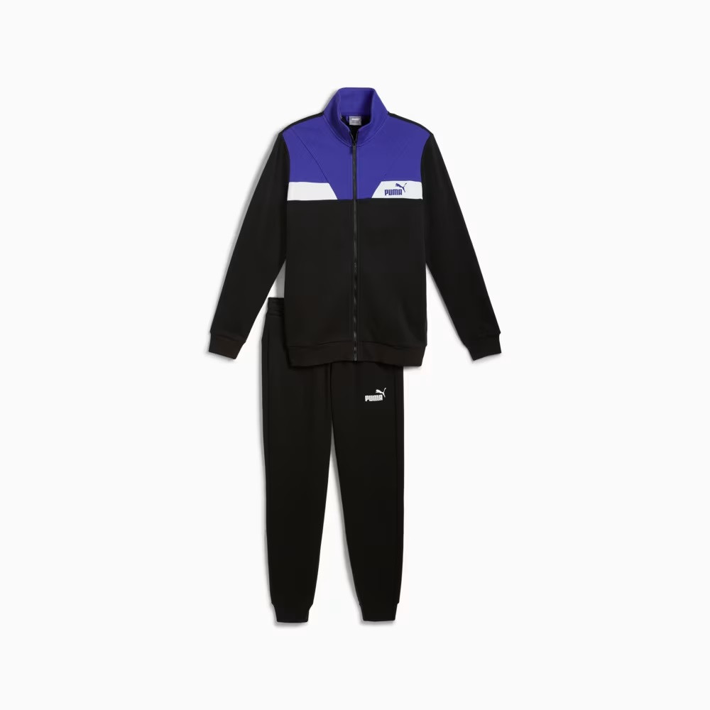 Костюм спортивний Puma POWER Tracksuit Men 681900 51 (чорний, бавовняний, теплий, фліс, логотип пума)