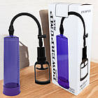 Вакуумна помпа Powerpump MAX Purple помпа для чоловіків для посилення ерекції збільшення члена
