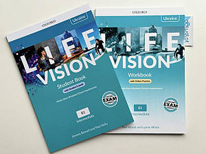Комплект Life Vision Intermediate Student's Book + Workbook (оригінал)