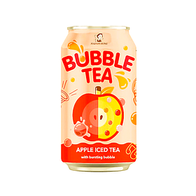 Напій Madam Hong Lady Boba BUBBLE TEA Яблуко 315мл