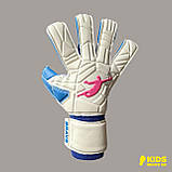Рукавички воротарські дитячі Brave GK Diamond JR Aqua, фото 4