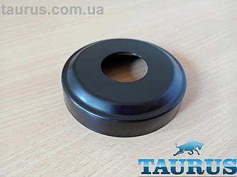 Чорний декоративний н/ж фланець ThermoPulse Eco Black D88 / висота 21 мм, внутрішній розмір 1" (d32 мм)