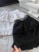 Юбка женская легкая черная и белая 42/46