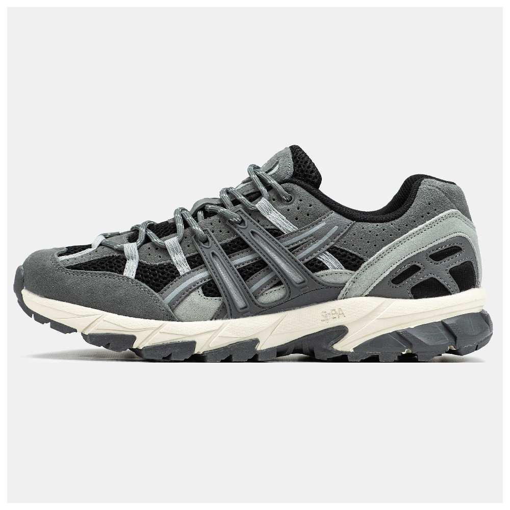 Чоловічі кросівки Asics Gel-Sonoma 15-50 Grey Black, сірі замшеві кросівки асікс гель сонома 15-50