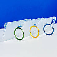 Чохол Octagon Matte Rhombus Side Case with MagSafe для iPhone 11 Pro Silver, фото 3