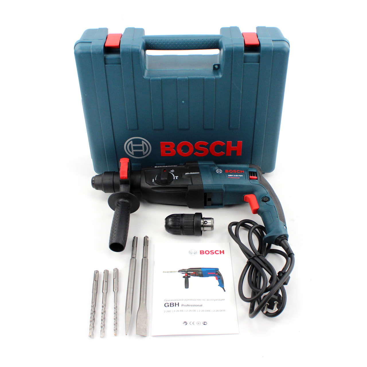 Перфоратор BOSCH GBH 2-28 DFV (900 Вт, 3.2 Дж) Професійний перфоратор Бош
