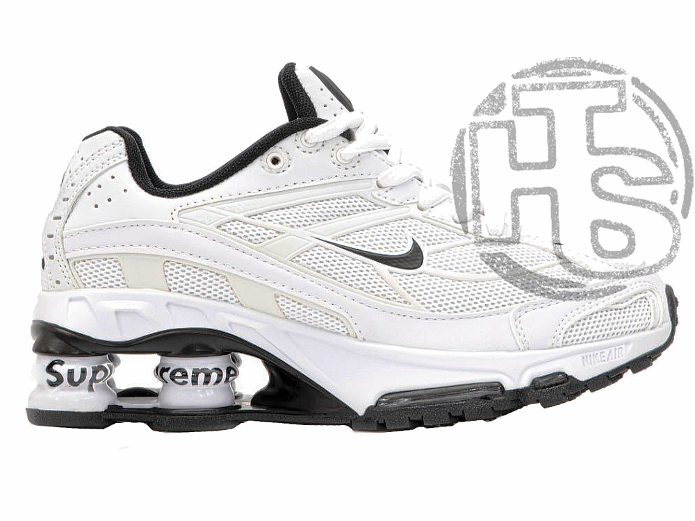 Чоловічі кросівки Найк Nike Shox Ride 2 SP x Supreme White Black ALL20045